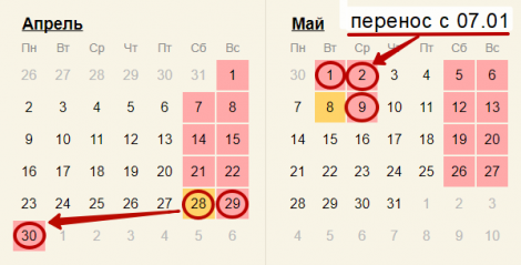 календарь выходных 2018, 28 апреля выходной,майские праздники календарь,май 2018